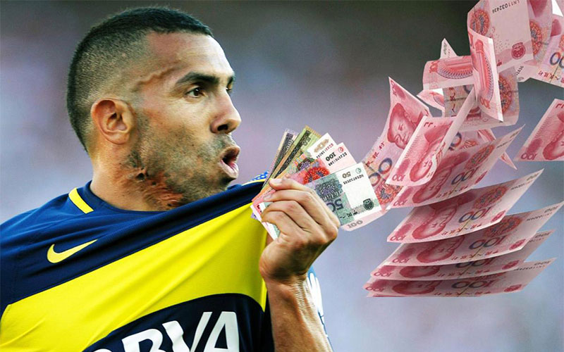 Choáng ngợp với những gì Tevez có thể mua chỉ với 1 tháng lương ở Trung Quốc