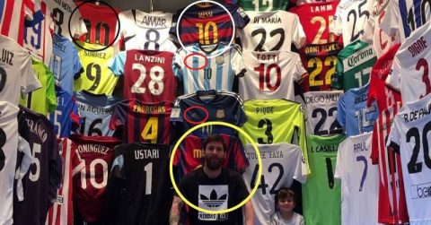 5 sự thật ẩn khuất sau bộ sưu tập áo đấu của Messi: Ronaldo và Higuain ở đâu?