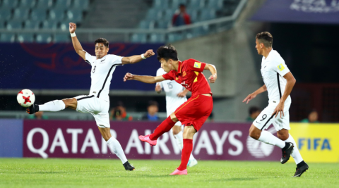 Báo New Zealand ‘sửng sốt’ trước màn trình diễn của U20 Việt Nam