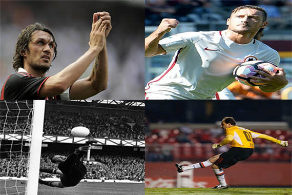 Top 10 cầu thủ trung thành nhất của bóng đá thế giới: Tôn vinh dòng máu Italia
