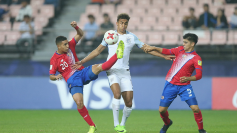 Hạ đẹp U20 Costa Rica, U20 Anh đoạt vé vào tứ kết
