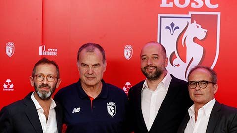 Marcelo Bielsa chính thức ra mắt Lille