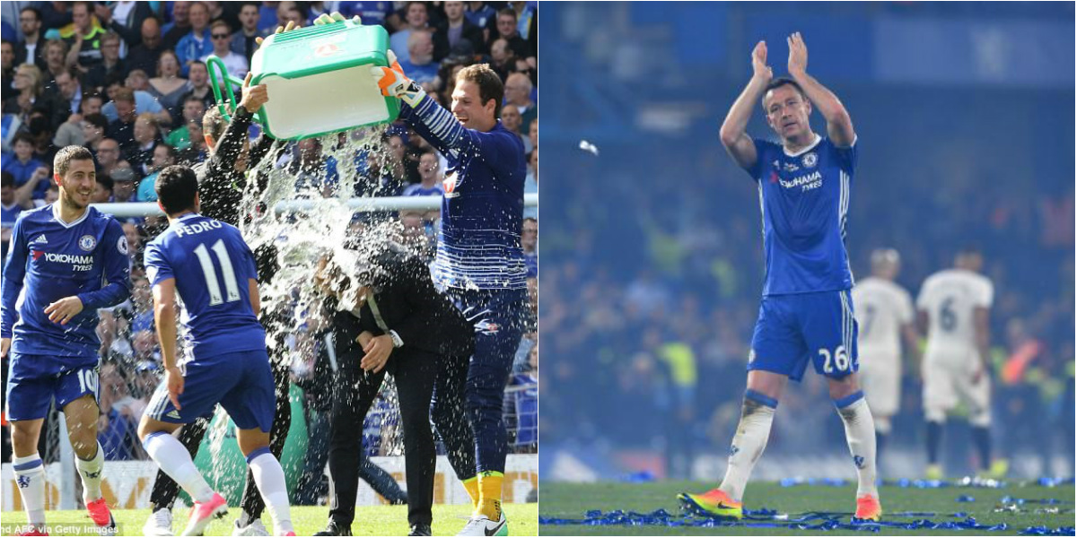CHÙM ẢNH Chelsea ăn mừng ngôi vô địch hoành tráng cùng CĐV nhà, Terry nghẹn ngào nói lời chia tay The Blues