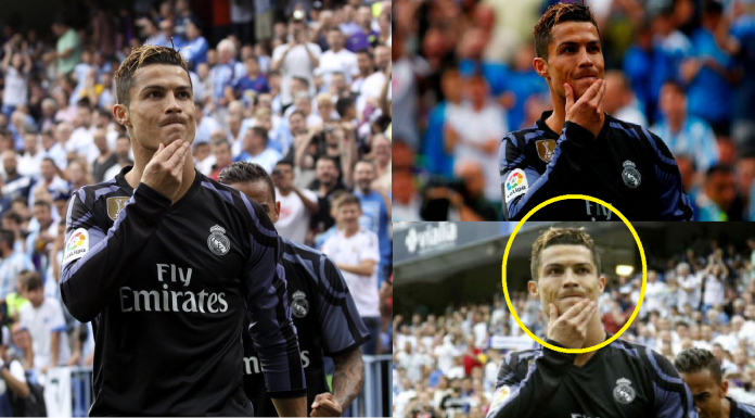 Giải mã ý nghĩa pha ăn mừng đầy kiêu hãnh của Ronaldo đêm qua khiến Fan phấn khích