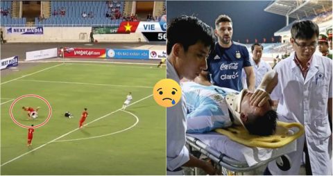 Cận cảnh chấn thương khiến sao mai đắt giá của U20 Argentina phải nhập viện, lỡ hẹn U20  World Cup
