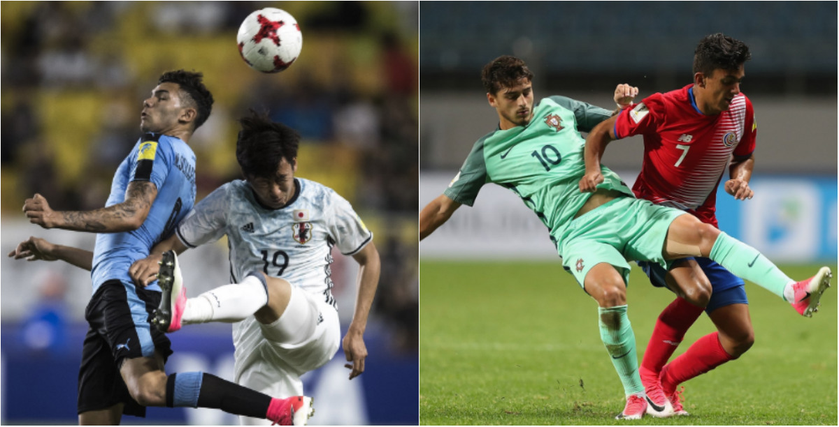U20 Uruguay giành vé đi tiếp; Đàn em Ronaldo tiếp tục gây thất vọng