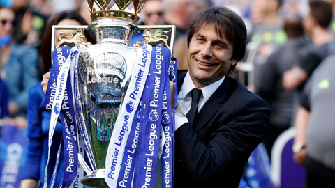 Conte giật giải HLV xuất sắc nhất Premier League 2016/17