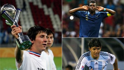 10 cầu thủ xuất sắc nhất ở 10 VCK U20 World Cup gần nhất