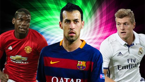 10 tiền vệ trung tâm hay nhất thế giới hiện nay: Tinh túy nằm ở La Liga!