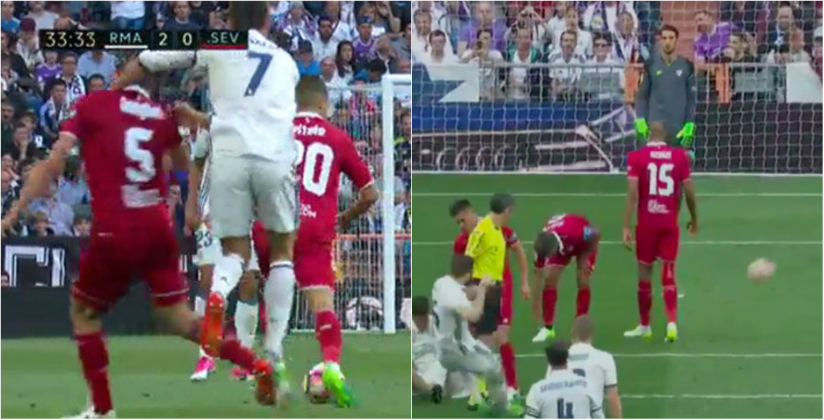 Ronaldo đánh người, trọng tài “bảo kê” Real vô địch La Liga sau 5 năm chờ đợi?
