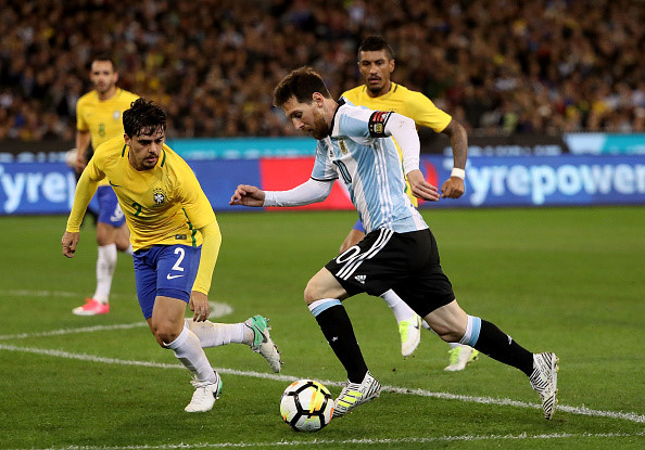 VIDEO: Brazil 0-1 Argentina (Giao hữu quốc tế)