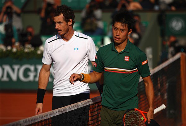 Đả bại Nishikori, Murray tiếp tục con đường chinh phục Roland Garros