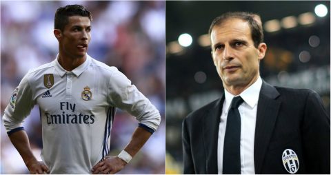 Allegri tiết lộ cái tên khiến ông lo ngại ở Real: Không Ronaldo cũng chẳng Bale