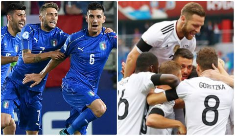 Bảng C U21 châu Âu: Italia cùng Đức dắt tay nhau vào bán kết