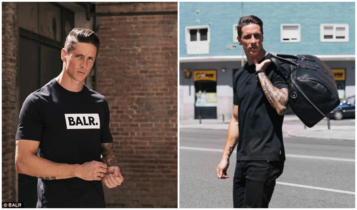 Fernando Torres bảnh bao ra mắt hãng thời trang BALR