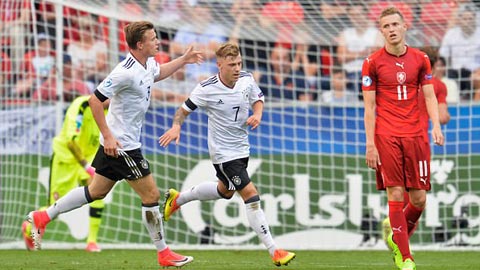 U21 Đức vs U21 Đan Mạch, 1h45 ngày 22/06: Khó có bất ngờ
