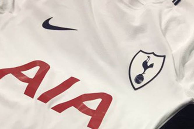 Rò rỉ mẫu áo đấu mùa 2017/2018 của Tottenham