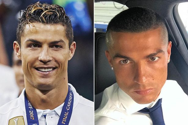 Tiết lộ bất ngờ về lý do “húi đầu” của Ronaldo