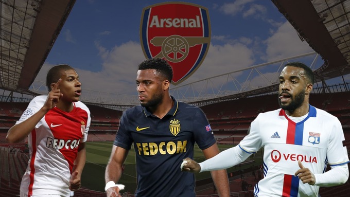 Lộ diện 3 mục tiêu “khủng” của Arsenal trong mùa hè