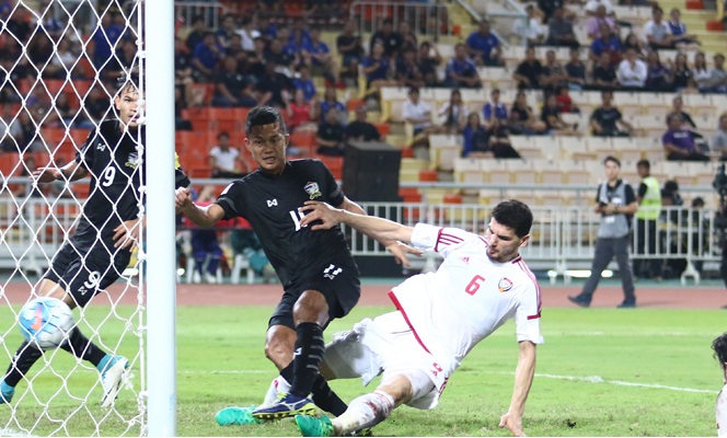 Thủng lưới phút bù giờ, Thái Lan chưa thể có chiến thắng tại vòng loại thứ 3 World Cup