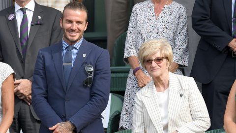 David Beckham bảnh chọe cùng mẹ đi cổ vũ Murray, Nadal tại Wimbledon