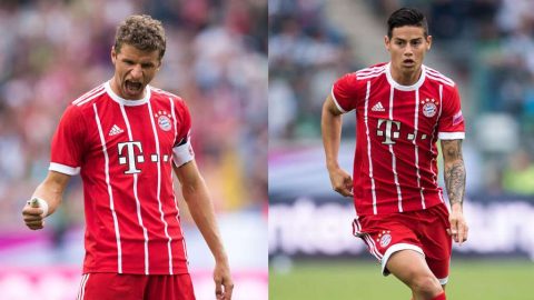 Bayern dậy sóng vì Muller và James Rodriguez