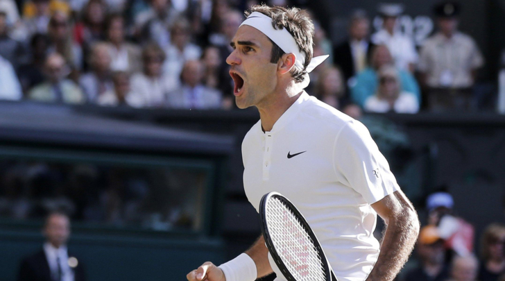 Thắng nhàn Raonic, Roger Federer thẳng tiến vào bán kết Wimbledon