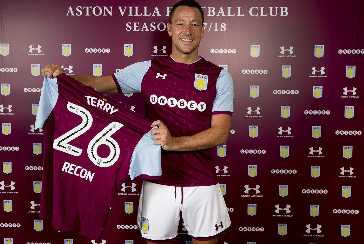 CHÍNH THỨC: Terry gia nhập Aston Villa theo phong cách cực độc