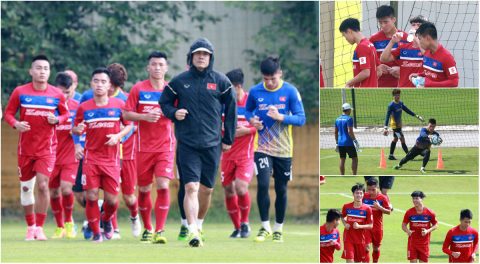 U22 Việt Nam “luyện công” giữa trời nắng nóng, chuẩn bị chiến dàn sao K-League