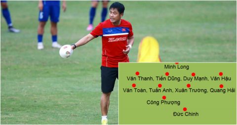 Lộ diện đội hình chính của U22 Việt Nam tại Vòng loại U23 châu Á