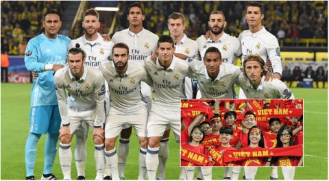 CỰC NÓNG: Đã ấn định thời gian Real Madrid đến Việt Nam thi đấu