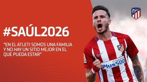 Atletico ký hợp đồng siêu dài hạn với sao trẻ Tây Ban Nha