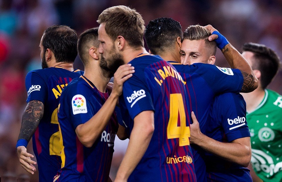 VIDEO: Barcelona 5-0 Chapecoense (Giao hữu 2017)