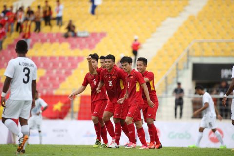 VIDEO: U22 Việt Nam 4-0 U22 Timor Leste (Bảng B SEA Games 29)