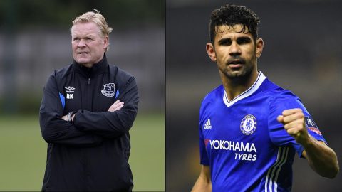 HLV Ronald Koeman chào mời Diego Costa tới Everton