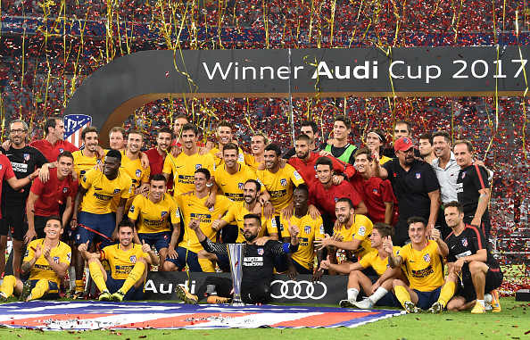 Vượt qua Liverpool ở loạt luân lưu cân não, Atletico đăng quang tại Audi Cup 2017