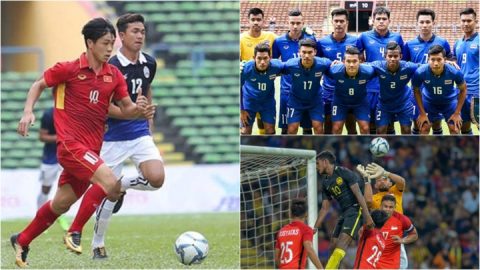 Cập nhật BXH bóng đá Nam SEA Games 29: Thái Lan phả hơi nóng vào U22 Việt Nam
