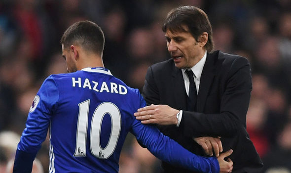 HLV Conte bỏ ngỏ khả năng Hazard gia nhập Barcelona