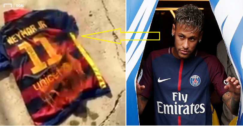 Nhìn fan Barca đốt áo mình, phản ứng của Neymar khiến tất cả các Cules đều phải thấy hổ thẹn