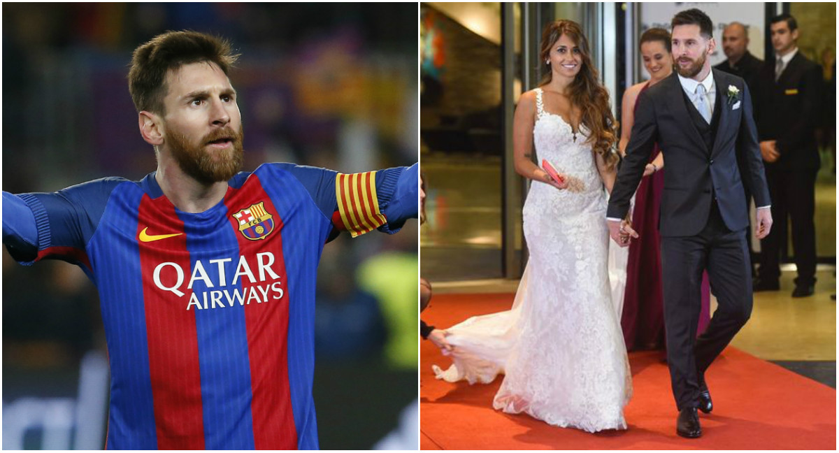 Thật khó tin với số tiền mừng ở đám cưới Messi