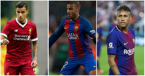 TIN CHUYỂN NHƯỢNG 03/08: Barca đổi 3 ngôi sao lấy Coutinho; PSG mất nửa tỷ euro để chiêu mộ Neymar