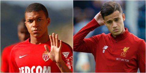 TIN CHUYỂN NHƯỢNG 19/08: Monaco hét giá Mbappe xấp xỉ Neymar; Liverpool từ chối 118 triệu bảng cho Coutinho