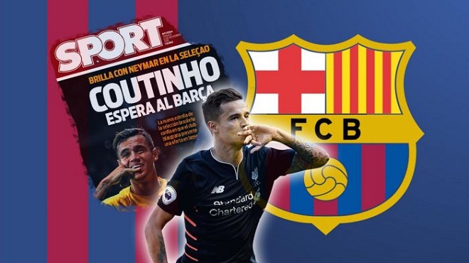 Điểm tin chiều 23/8: Chưa bỏ cuộc, Barcelona lần thứ 4 ra giá cho Coutinho