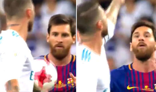 Bị chơi xỏ, Lionel Messi chửi thẳng mặt Ramos trong trận lượt về Siêu cúp Tây Ban Nha