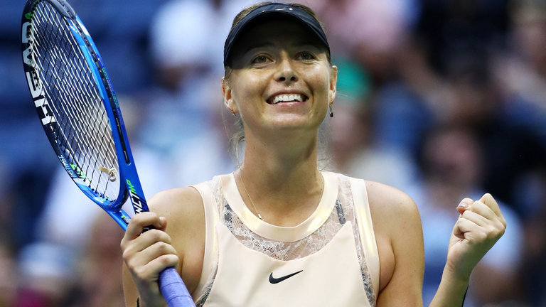 “Búp bê Nga” Sharapova thẳng tiến vào vòng ba US Open