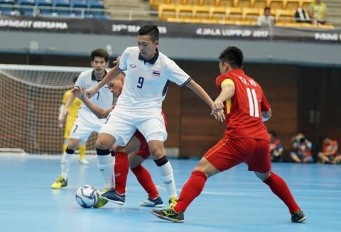 Đẳng cấp chênh lệch, ĐT nam Futsal Việt Nam thảm bại trước Thái Lan ngày ra quân