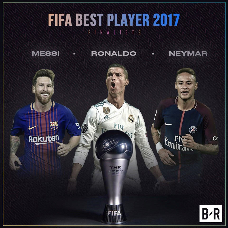 Ronaldo lập kỷ lục chưa từng có sau khi vào danh sách đề cử The Best