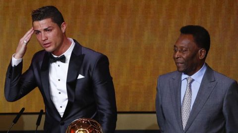 “Vua bóng đá” Pele gây bão khi thách thức “hậu bối” Ronaldo xô đổ kỷ lục ghi…1283 bàn