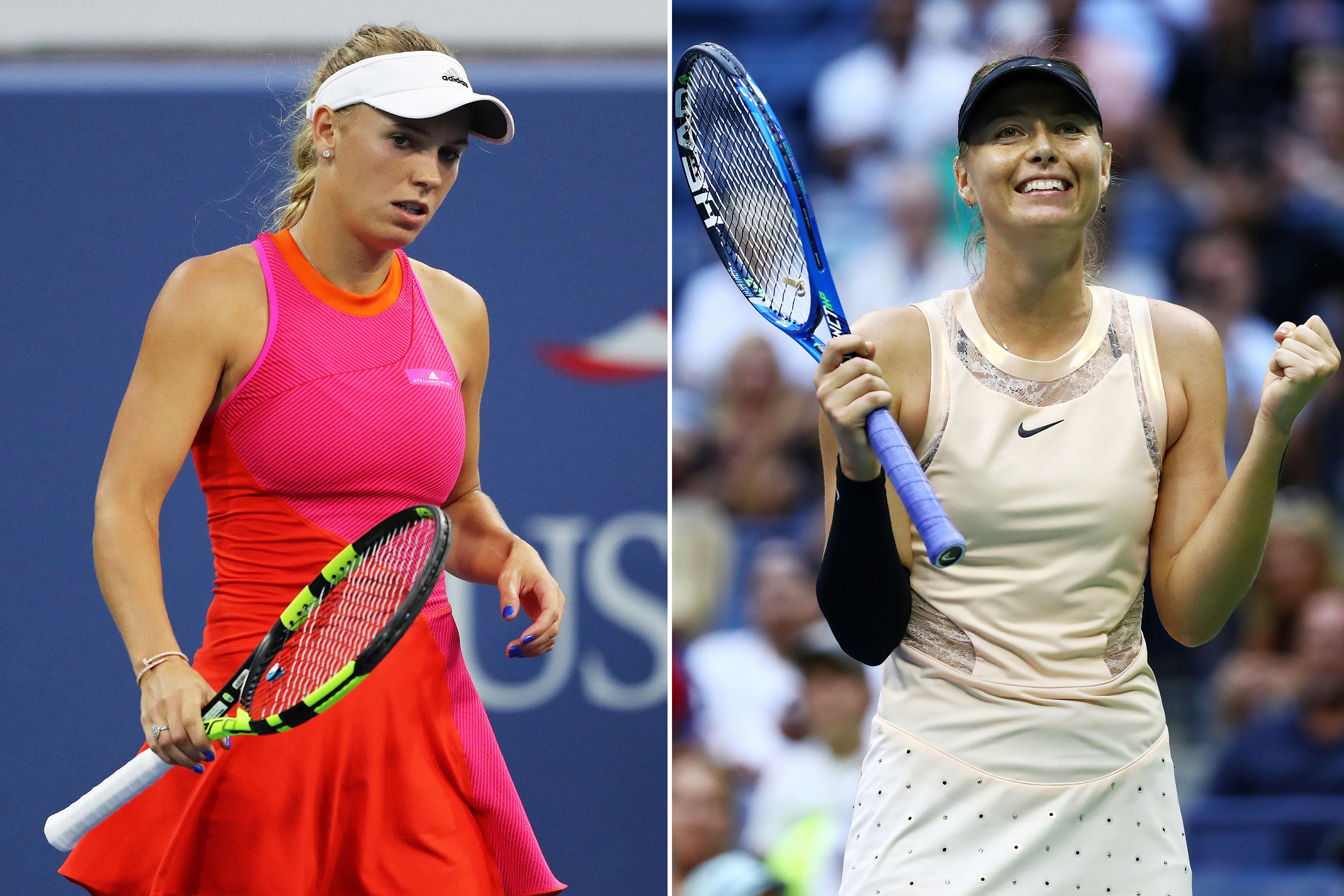 Wozniacki lên tiếng chỉ trích US Open quá ưu ái Sharapova