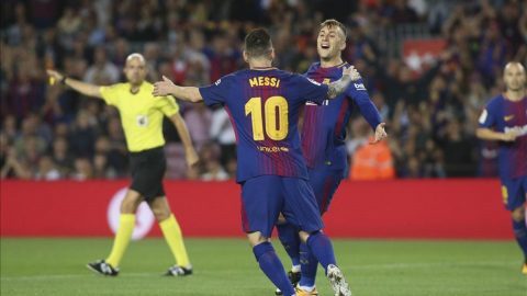 Messi im tiếng, Barca vẫn nhẹ nhàng đánh bại Malaga